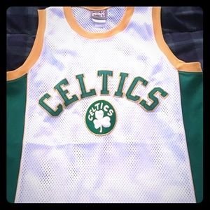 Majestic Hardwood Classic Throwback Celtic Jersey